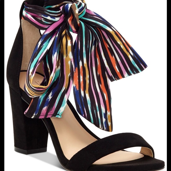 Trina Turk Shoes - TRINA TURK WRAP SANDAL HEEL